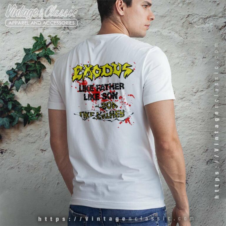 Exodus Shirt Spitting Images Of A Man In Hell T Shirt Back Side Recovered Exodus Shirt Spitting Images Of A Man In Hell T Shirt Back Side Recovered
