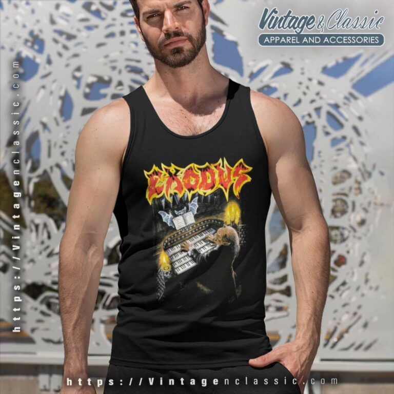 Exodus Shirt Tempo Of The Damned Tank Top Racerback Exodus Shirt Tempo Of The Damned Tank Top Racerback