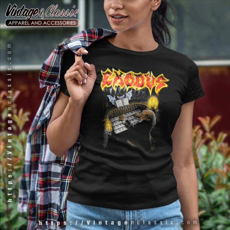 Exodus Shirt Tempo Of The Damned Women TShirt Exodus Shirt Tempo Of The Damned Women TShirt