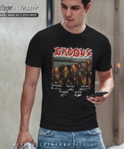 Exodus Shirt Thank You Memories T Shirt