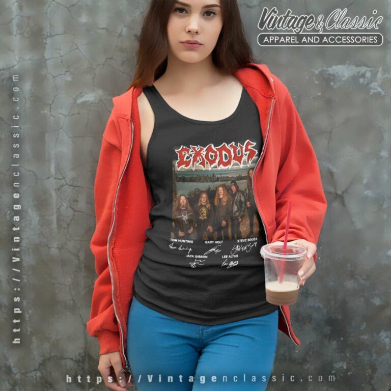 Exodus Shirt Thank You Memories Tank Top Racerback Exodus Shirt Thank You Memories Tank Top Racerback