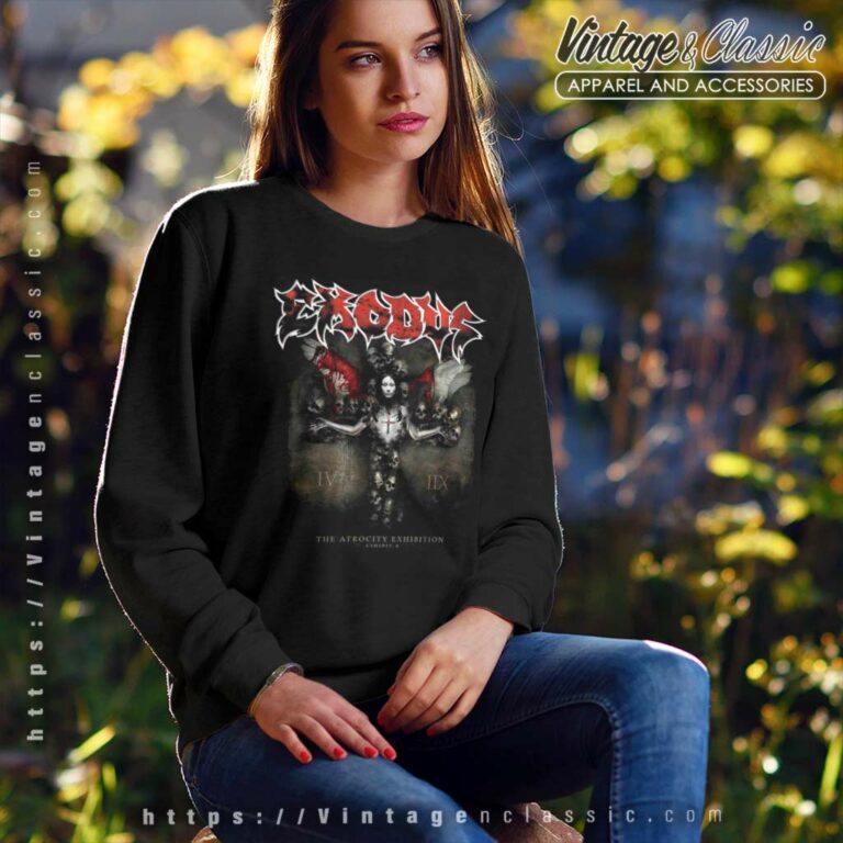 Exodus Shirt The Atrocity Exhibition Exhibit A Sweatshirt Exodus Shirt The Atrocity Exhibition Exhibit A Sweatshirt
