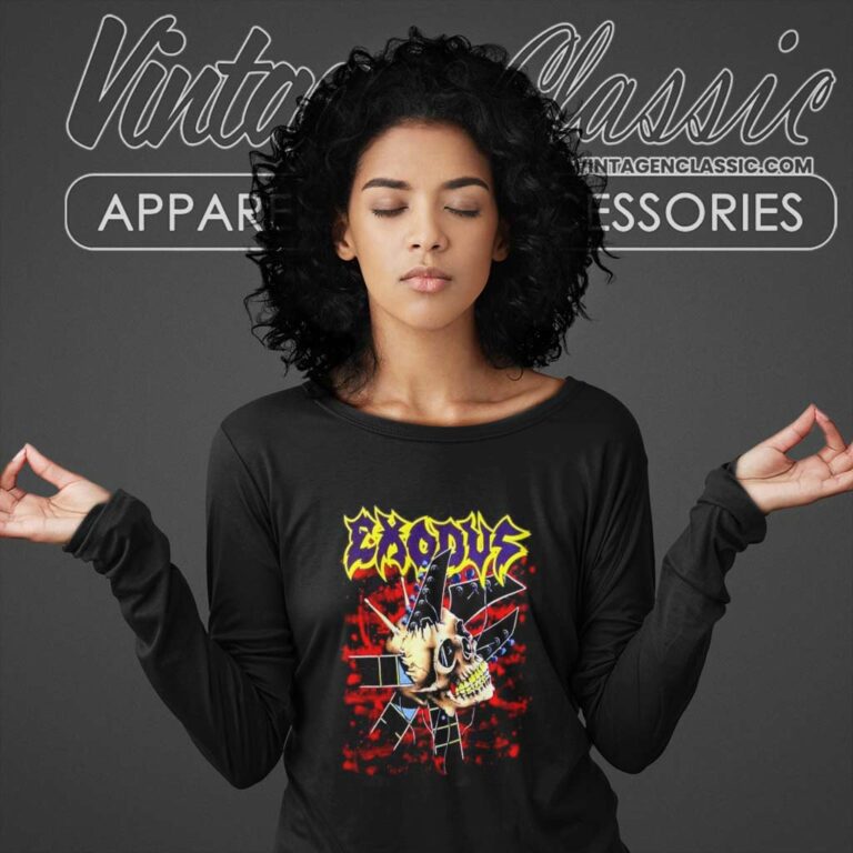 Exodus Shirt The Years Of Death And Dying Exodus Long Sleeve Tee Exodus Shirt The Years Of Death And Dying Exodus Long Sleeve Tee