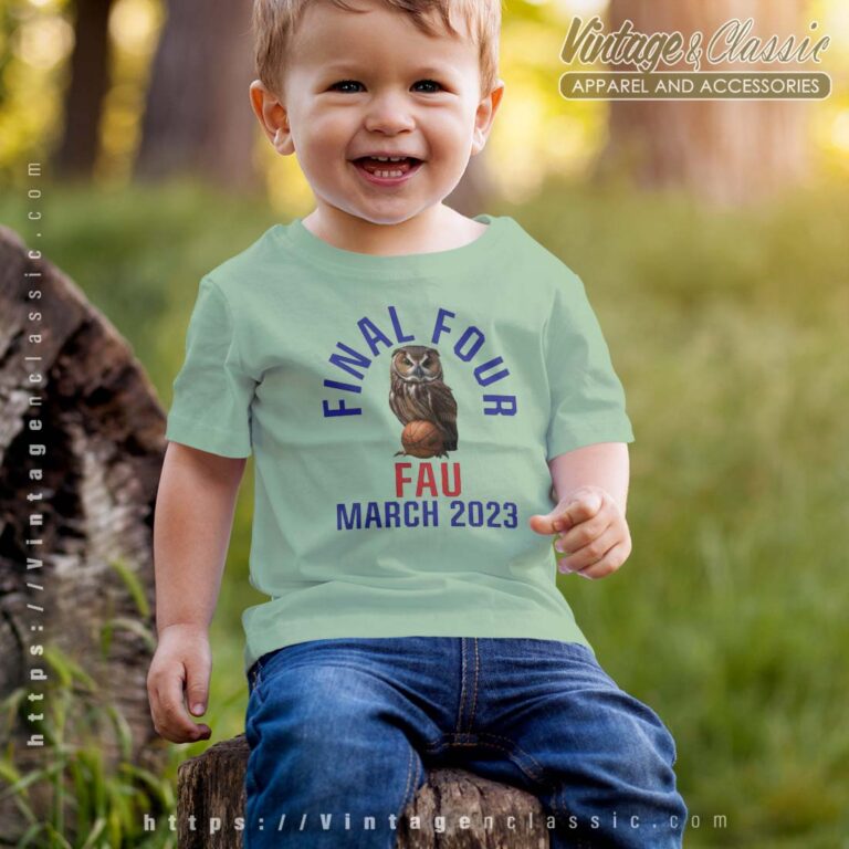 FAU Owls Final Four Shirt NCAA March Madness Tshirt Kid FAU Owls Final Four Shirt NCAA March Madness Tshirt Kid