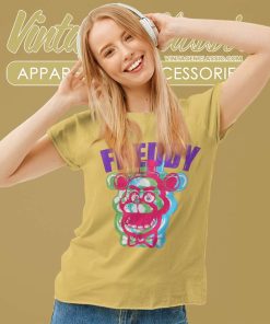 FNAF Multi Colored Freddys Shirt 6 FNAF Multi Colored Freddys Women TShirt