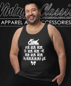 Fa Ra Ra Christmas Story Movie Home Alone Movie Party Xmas Tank Top Racerback