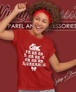 Fa Ra Ra Christmas Story Movie Home Alone Movie Party Xmas Women TShirt