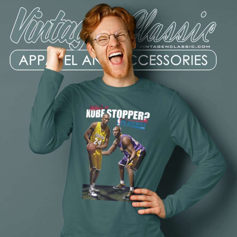 Faded Kobe Stopper Final Playoffs Long Sleeve Tee Faded Kobe Stopper Final Playoffs Long Sleeve Tee