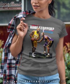 Faded Kobe Stopper Final Playoffs Women TShirt