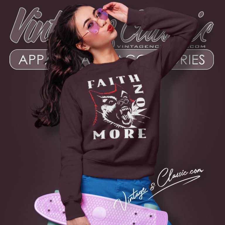 Faith No More Dog Slim Sweatshirt Faith No More Dog Slim Sweatshirt