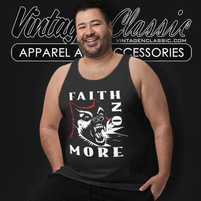 Faith No More Dog Slim Tank Top Racerback Faith No More Dog Slim Tank Top Racerback