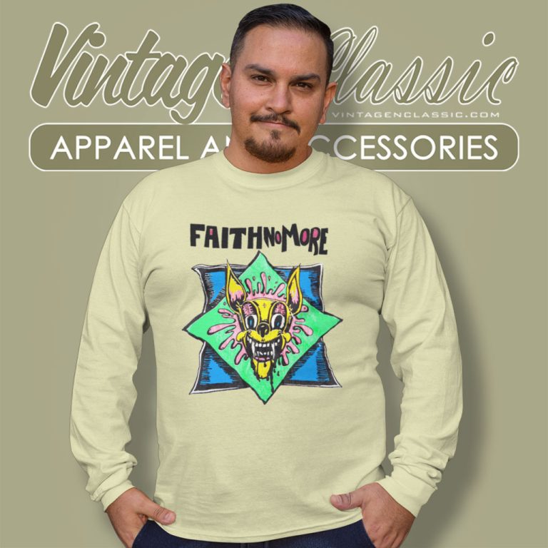 Faith No More Kozik Long Sleeve Tee Faith No More Kozik Long Sleeve Tee