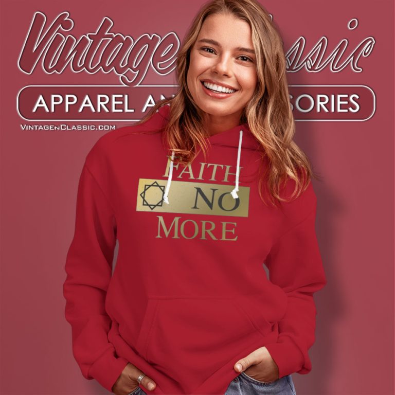 Faith No More Logo Gold Hoodie Faith No More Logo Gold Hoodie