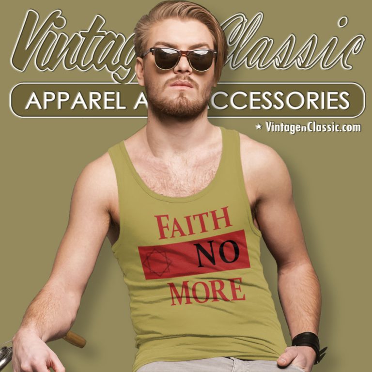 Faith No More Printed Tank Top Racerback Faith No More Printed Tank Top Racerback