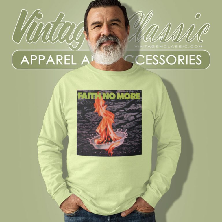 Faith No More Real Thing Long Sleeve Tee Faith No More Real Thing Long Sleeve Tee