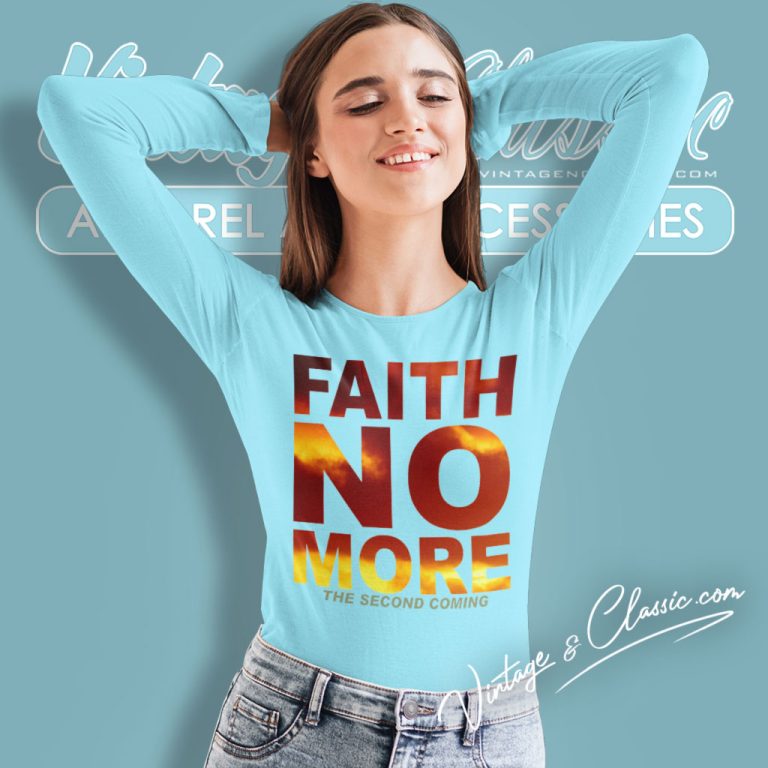 Faith No More Shirt The Second Coming Long Sleeve Tee Faith No More Shirt The Second Coming Long Sleeve Tee