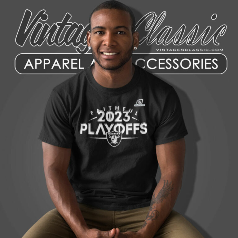 Faithful Las Vegas Raiders Nfl Playoffs 2023 T Shirt Faithful Las Vegas Raiders Nfl Playoffs 2023 T Shirt