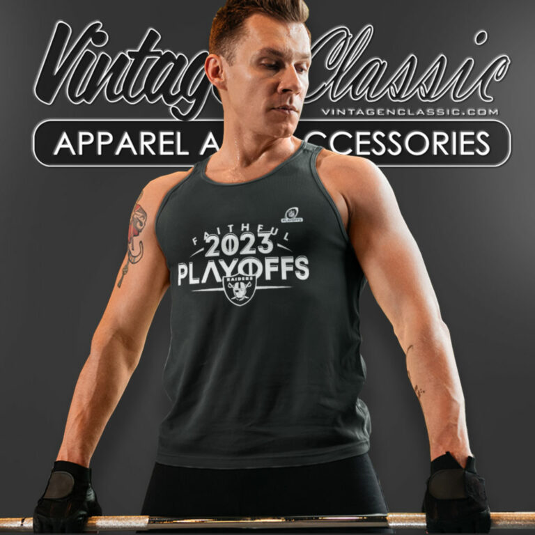 Faithful Las Vegas Raiders Nfl Playoffs 2023 Tank Top Racerback Faithful Las Vegas Raiders Nfl Playoffs 2023 Tank Top Racerback