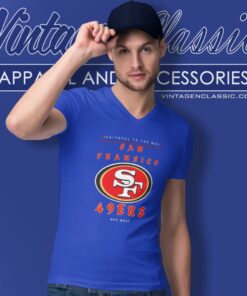 Faithful To The Bay San Francisco 49ers Nfc West V Neck TShirt