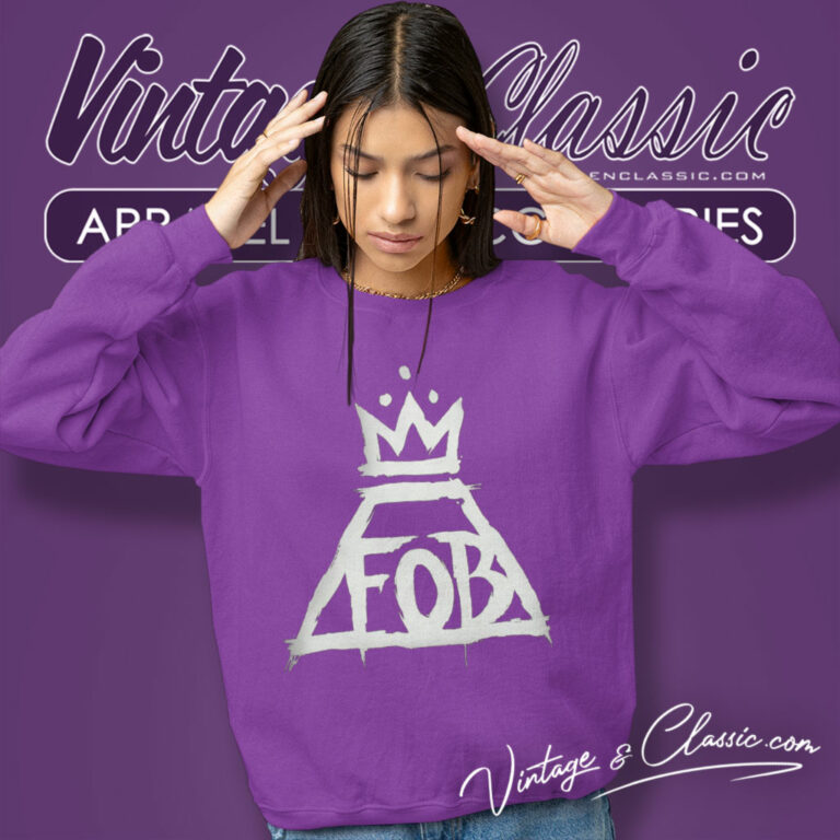 Fall Out Boy Crown Logo Sweatshirt Fall Out Boy Crown Logo Sweatshirt