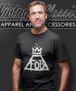 Fall Out Boy Crown Logo T Shirt