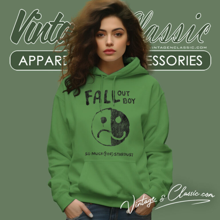 Fall Out Boy Shirt Smiley Stardust Hoodie Fall Out Boy Shirt Smiley Stardust Hoodie
