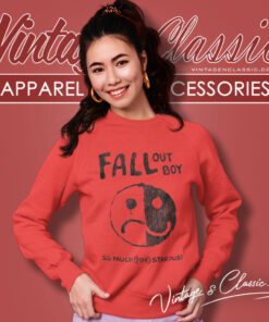Fall Out Boy Shirt Smiley Stardust Sweatshirt