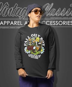 Fall Out Boy Shirt So Much For Stardust Tour Long Sleeve Tee