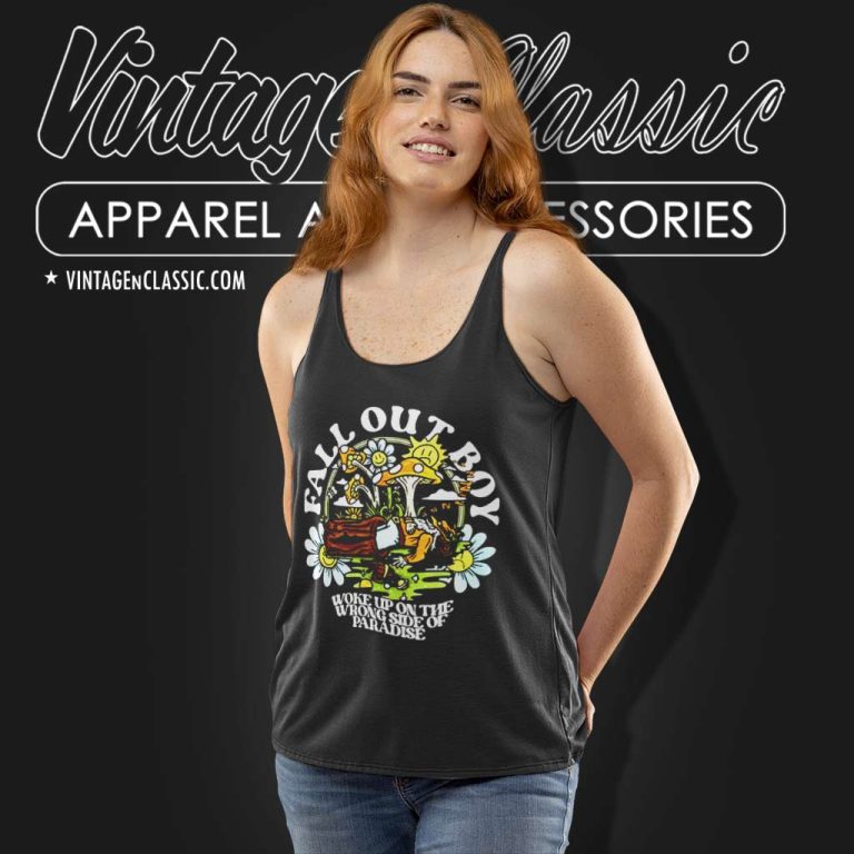 Fall Out Boy Shirt So Much For Stardust Tour Tank Top Racerback Fall Out Boy Shirt So Much For Stardust Tour Tank Top Racerback