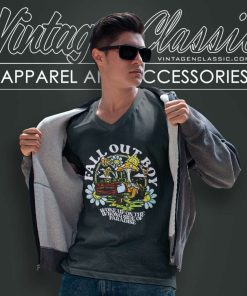 Fall Out Boy Shirt So Much For Stardust Tour V Neck TShirt