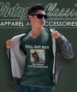 Fall Out Boy Shirt So Much For Tour Dust 2023 V Neck TShirt
