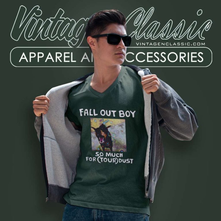 Fall Out Boy Shirt So Much For Tour Dust 2023 V Neck TShirt Fall Out Boy Shirt So Much For Tour Dust 2023 V Neck TShirt