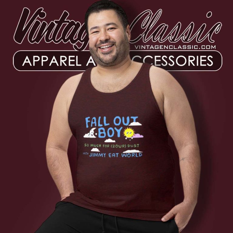 Fall Out Boy Shirt So Much For Tour Dust 2024 Tank Top Racerback Fall Out Boy Shirt So Much For Tour Dust 2024 Tank Top Racerback
