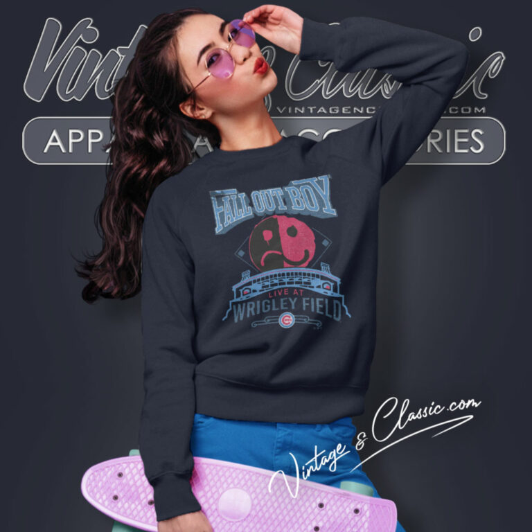 Fall Out Boy Shirt Wrigley Field 2023 Tour Sweatshirt 1 Fall Out Boy Shirt Wrigley Field 2023 Tour Sweatshirt 1