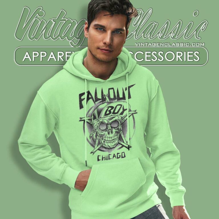 Fall Out Boy Skeleton Chicago Hoodie Fall Out Boy Skeleton Chicago Hoodie