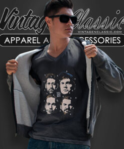 Fall Out Boy Tour 2023 Merch Dust Faces V Neck TShirt