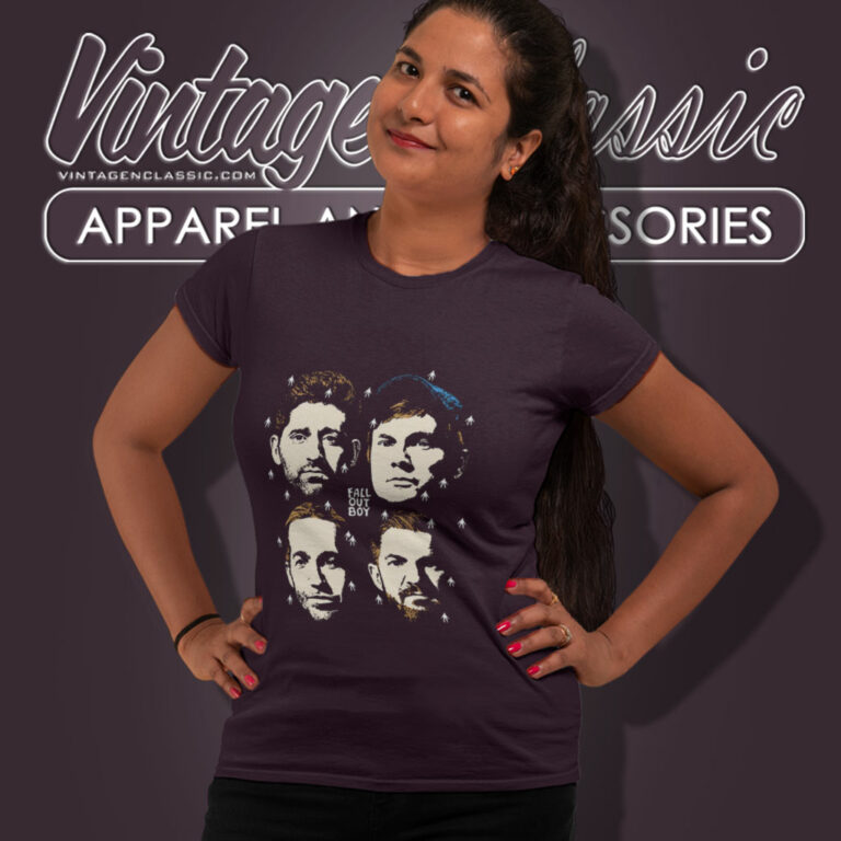 Fall Out Boy Tour 2023 Merch Dust Faces Women T Shirt Fall Out Boy Tour 2023 Merch Dust Faces Women T Shirt