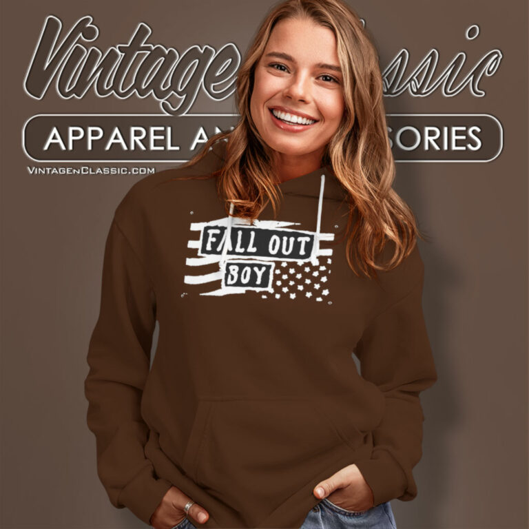 Fall Out Boy Us Flag Hoodie Fall Out Boy Us Flag Hoodie