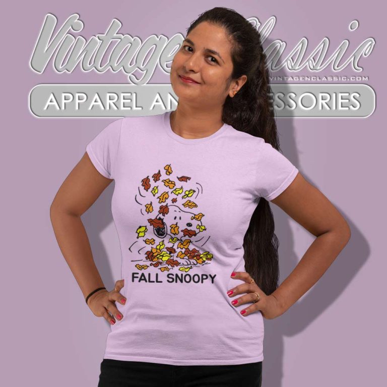 Fall Snoopy Thanksgiving Women TShirt Fall Snoopy Thanksgiving Women TShirt