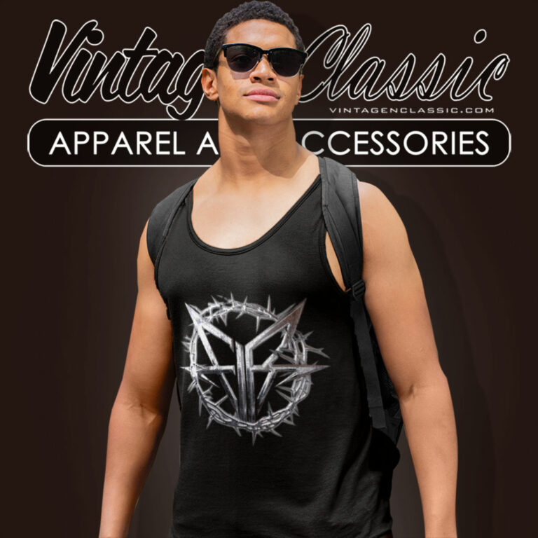 Falling In Reverse Chrome Tank Top Racerback Falling In Reverse Chrome Tank Top Racerback