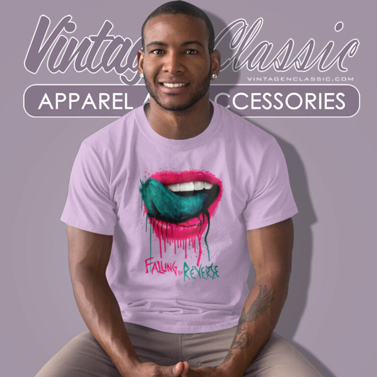 Falling In Reverse Lips T Shirt Falling In Reverse Lips T Shirt