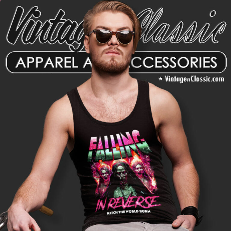 Falling In Reverse Nuns Tank Top Racerback Falling In Reverse Nuns Tank Top Racerback