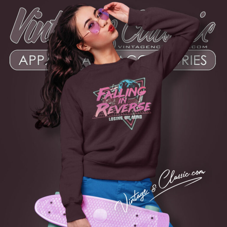 Falling In Reverse Planet Sweatshirt Falling In Reverse Planet Sweatshirt