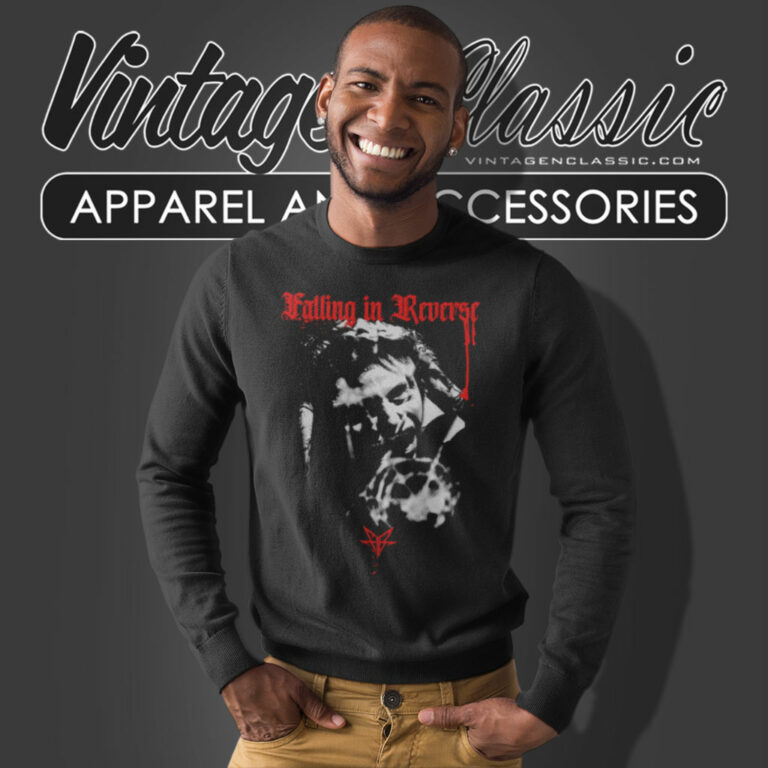 Falling In Reverse Shattered Sweatshirt Falling In Reverse Shattered Sweatshirt