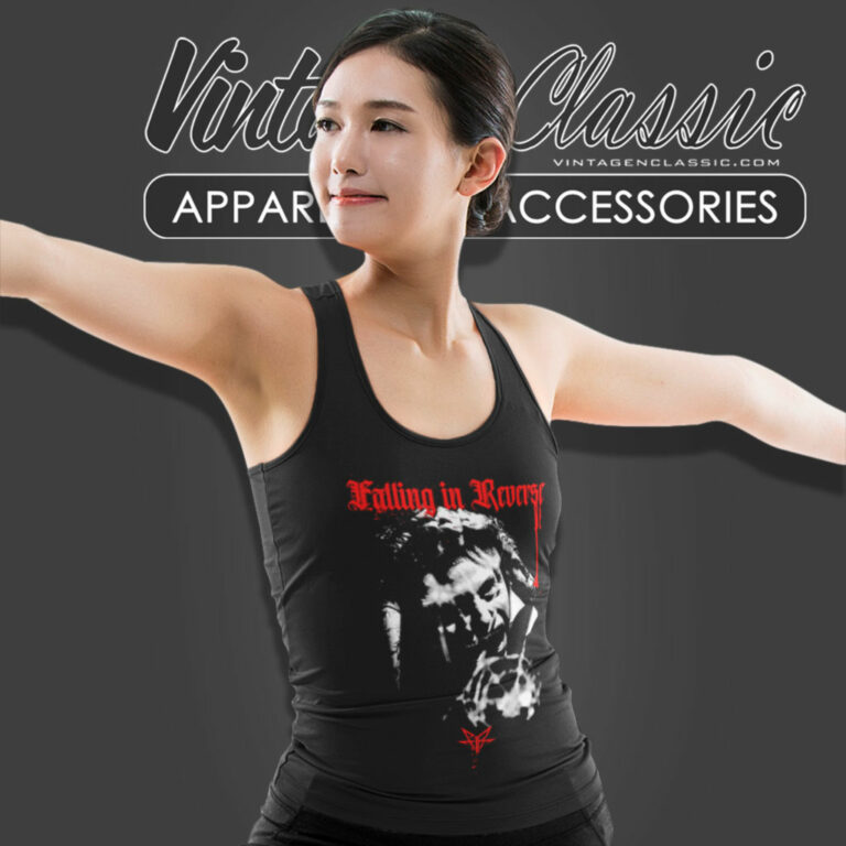 Falling In Reverse Shattered Tank Top Racerback Falling In Reverse Shattered Tank Top Racerback