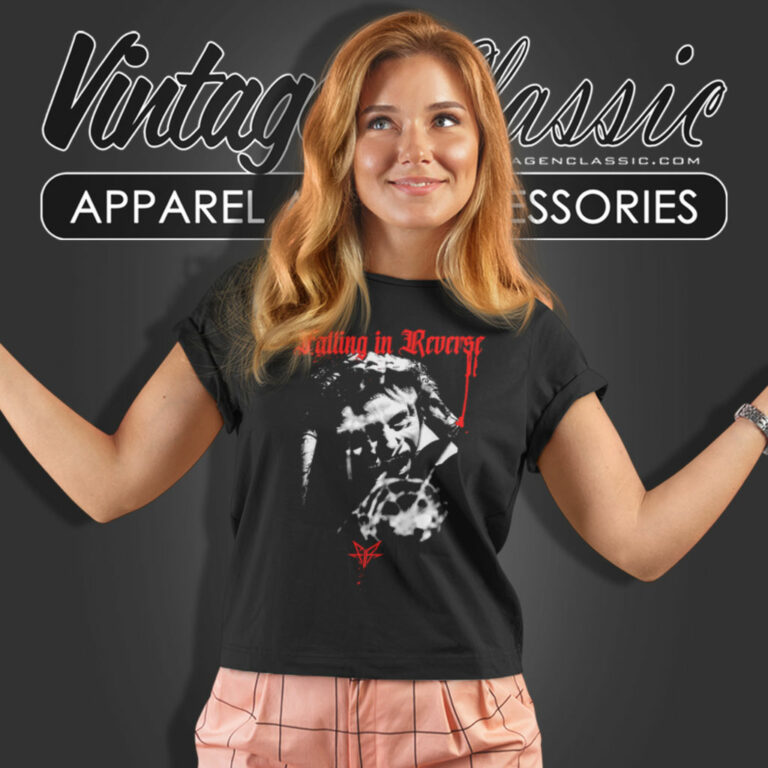 Falling In Reverse Shattered Women T Shirt Falling In Reverse Shattered Women T Shirt
