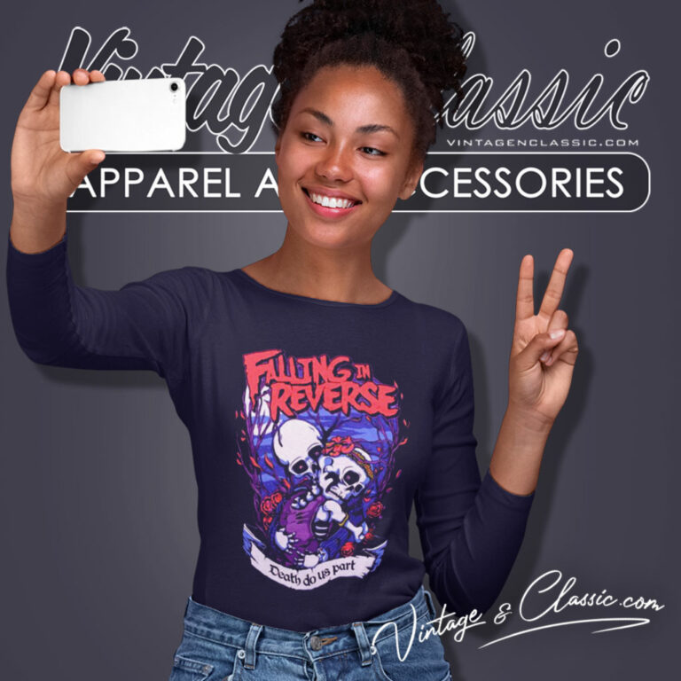Falling In Reverse Shirt Death Do Us Long Sleeve Tee Falling In Reverse Shirt Death Do Us Long Sleeve Tee