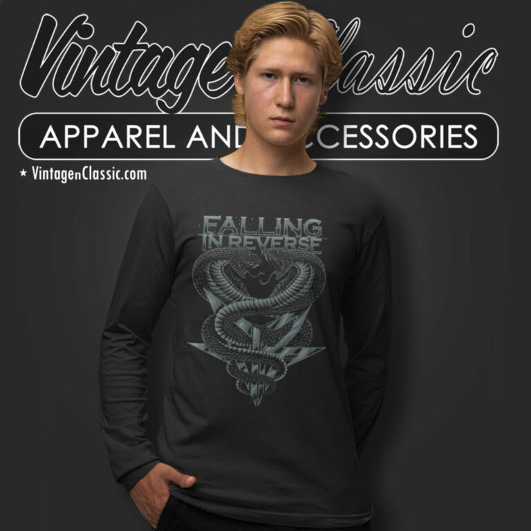 Falling In Reverse Shirt Dueling Snake Long Sleeve Tee Falling In Reverse Shirt Dueling Snake Long Sleeve Tee