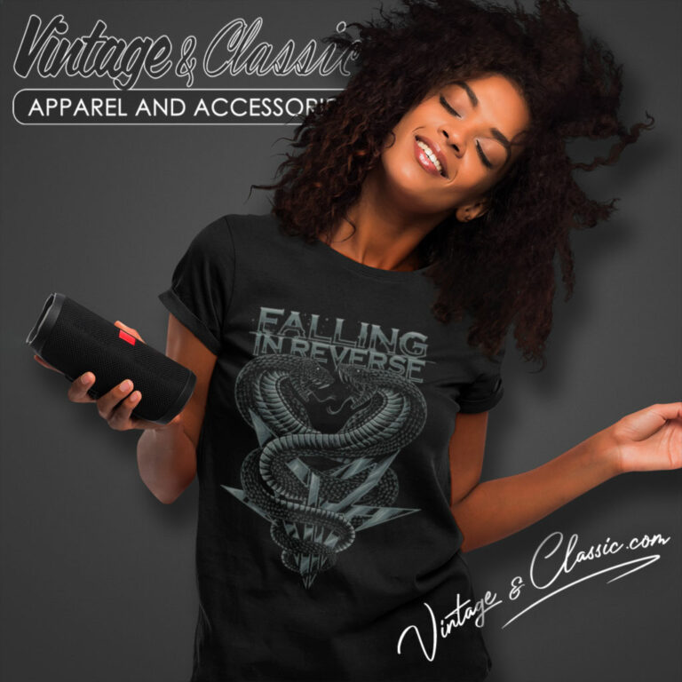 Falling In Reverse Shirt Dueling Snake Women T Shirt Falling In Reverse Shirt Dueling Snake Women T Shirt