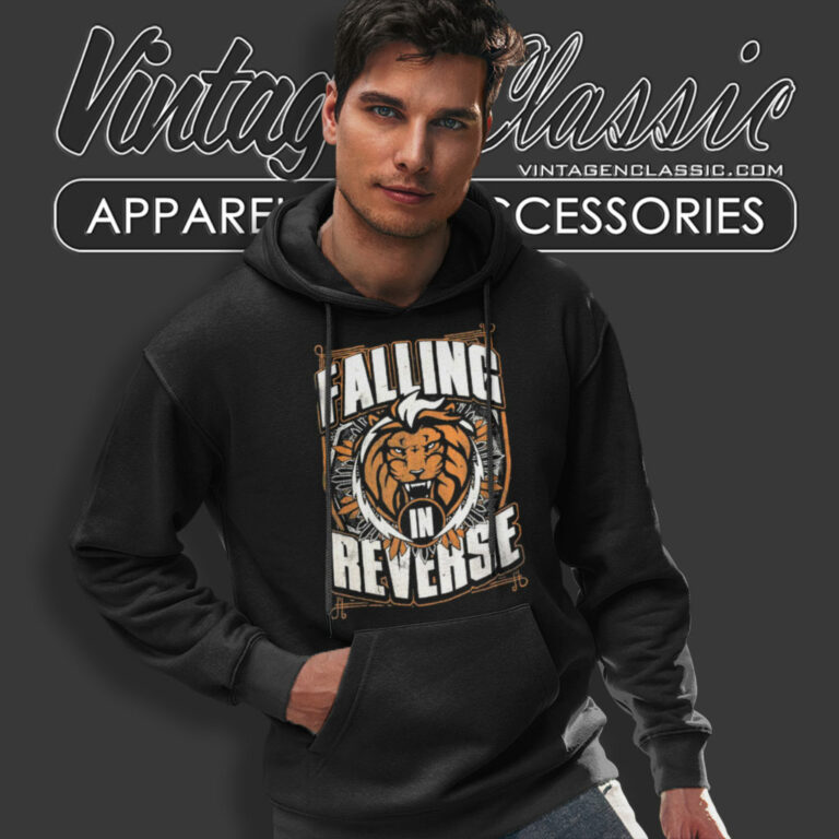 Falling In Reverse Shirt Lion Shield Hoodie Falling In Reverse Shirt Lion Shield Hoodie